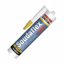 Клей-герметик полиуретановый Soudal Soudaflex 40 FC однокомпонентный, коричневый 600мл