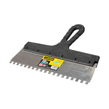 Шпатель зубчатый Stayer ProFlat нержавеющее полотно зуб 8х8 мм, 300 мм