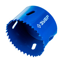 Коронка биметаллическая Зубр по металлу 68 мм