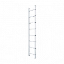 Лестница односекционная Сибртех 1х8 алюминиевая 2.3 м