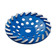 Чашка алмазная шлифовальная Зубр Профессионал турбо 180 мм